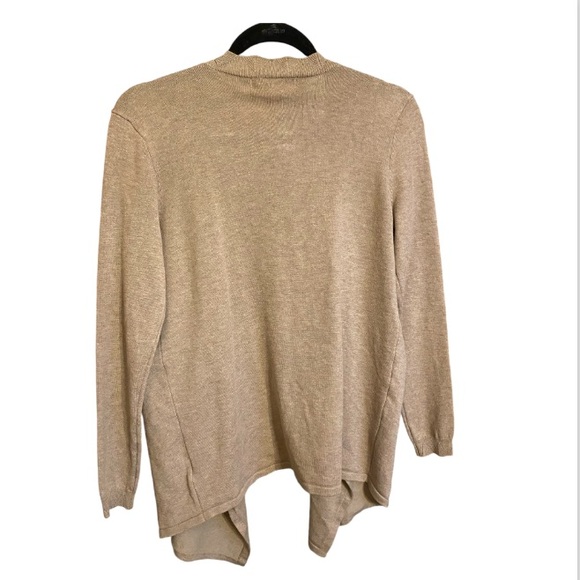 ☘️3/$15☘️ Verve Ami Brown Waterfall Cardigan NWT Size Small - Picture 7 of 7